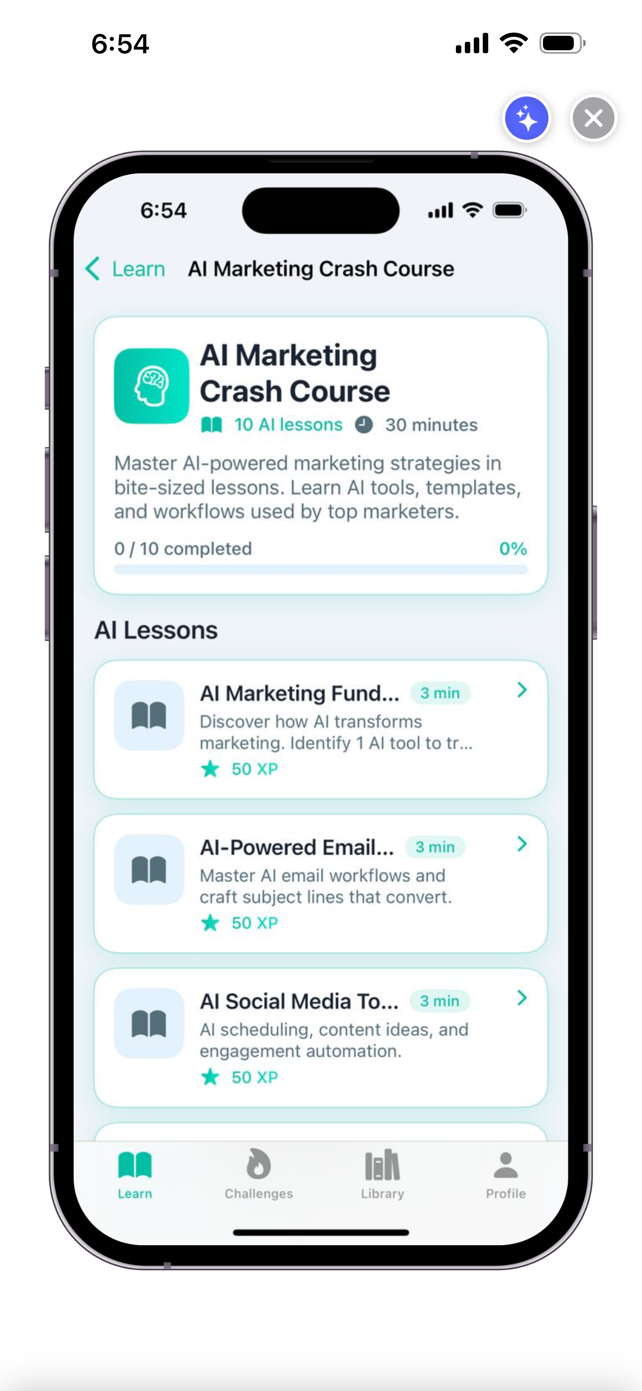 MarketingMindAi - Duolingo for Marketing media 2