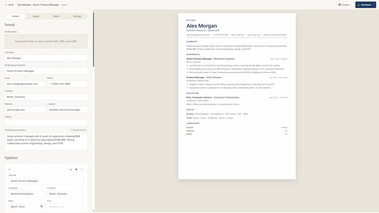 PickedCV screenshot 3