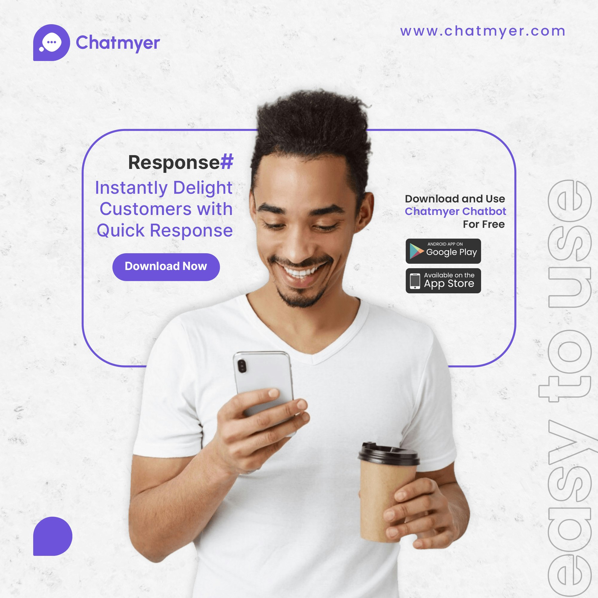 Mídia 6 de Chatmyer - Chatbot ao vivo mais leve e rápido para o site