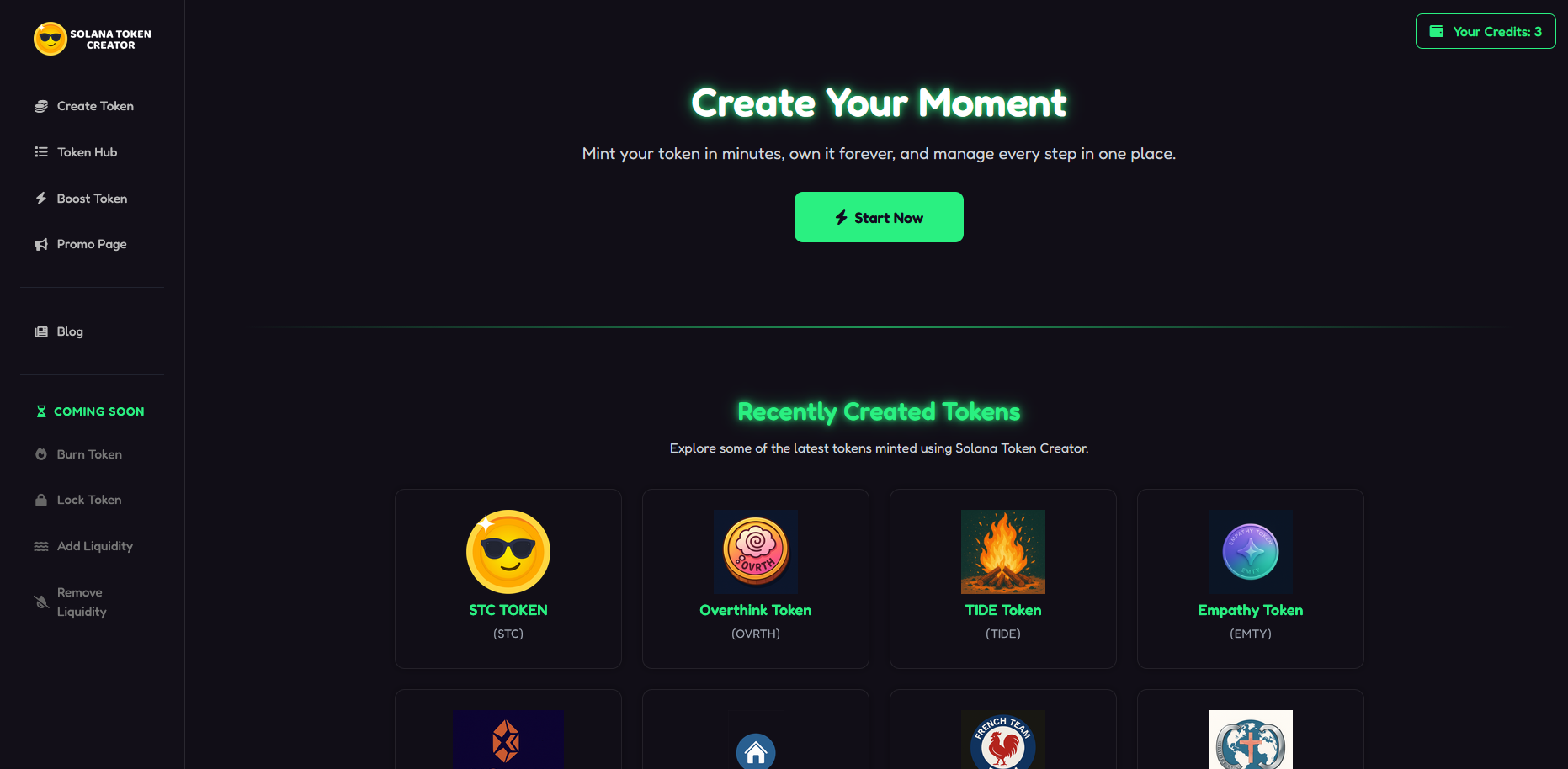 Solana Token Creator gallery image