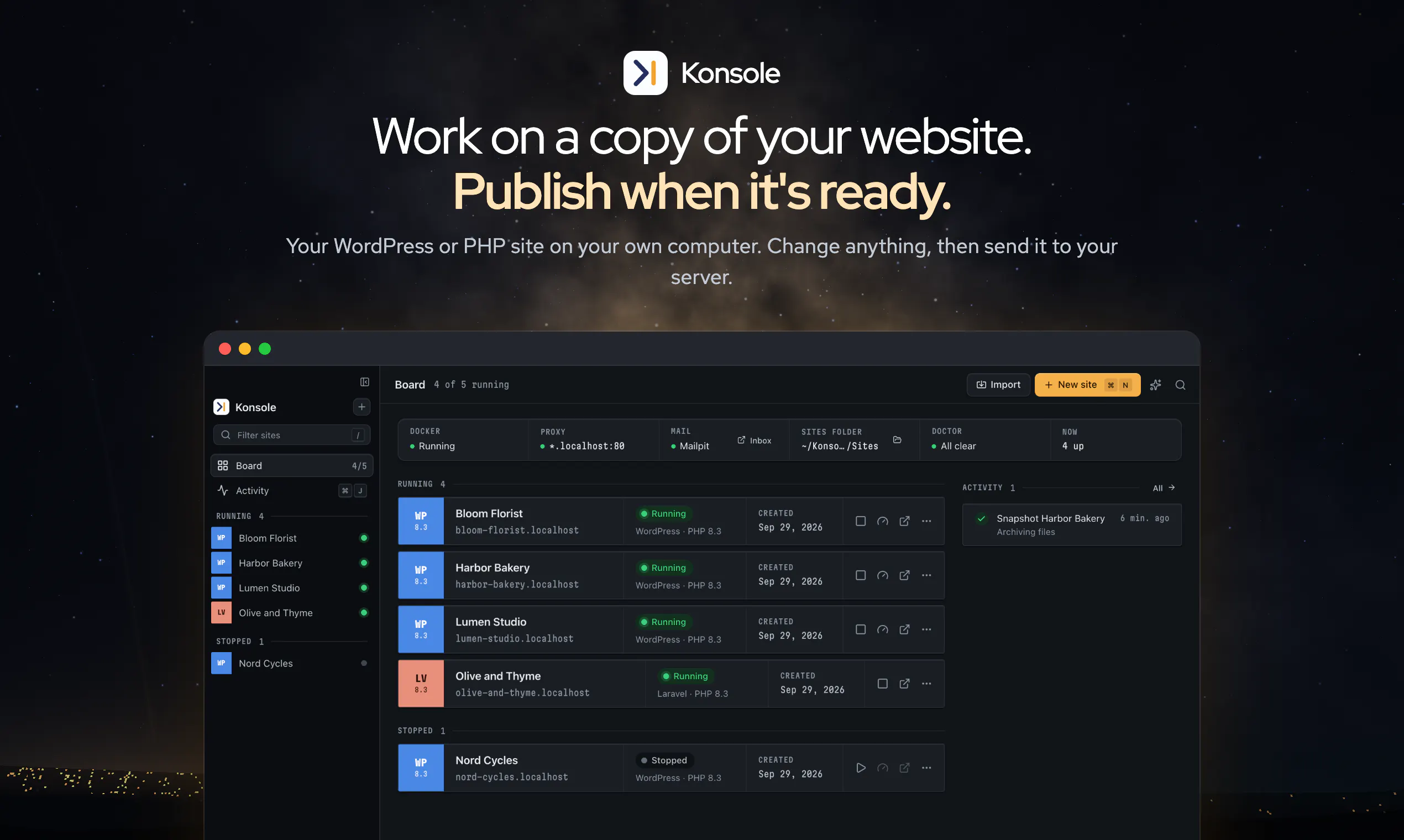 Konsole gallery image
