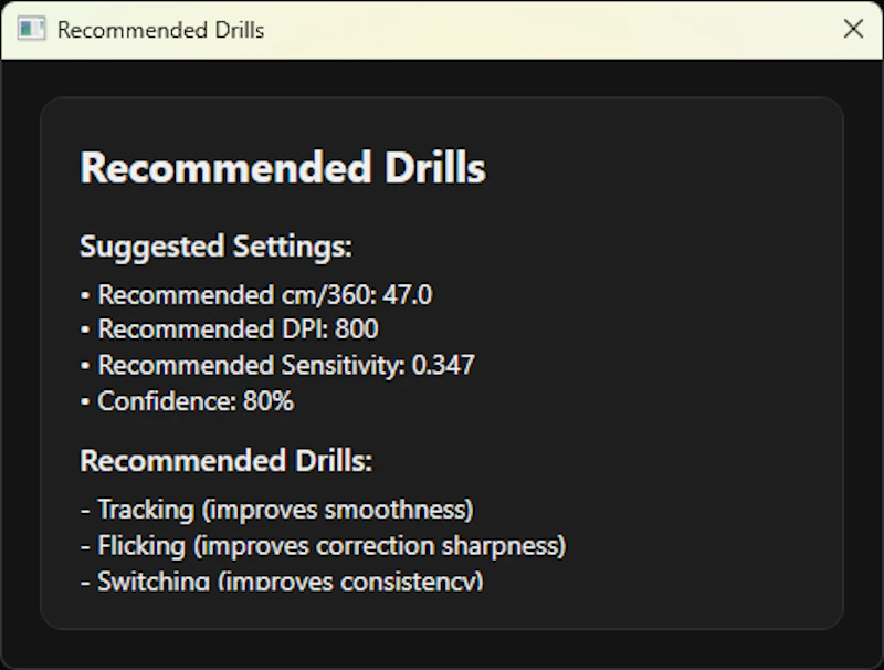 AimTracker screenshot 2