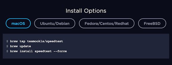 Speedtest CLI by Ookla gallery image