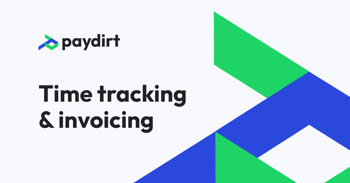 وسائط PayDirt - Time tracking & invoicing that doesn’t suck 1