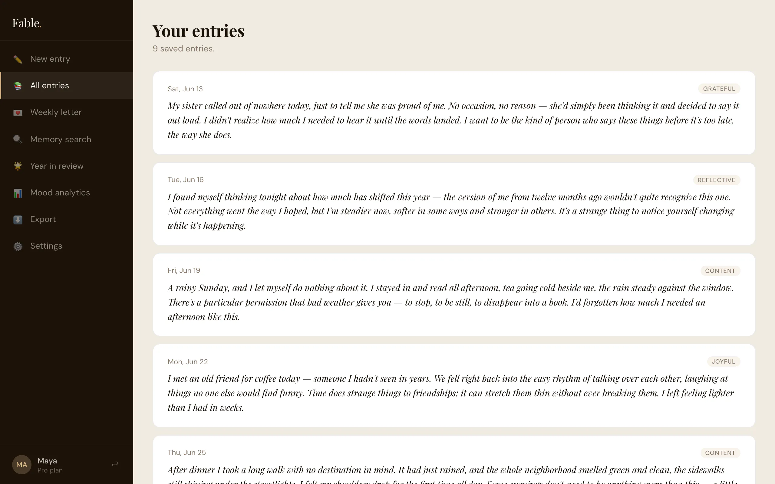 Fablejournal 截图 6