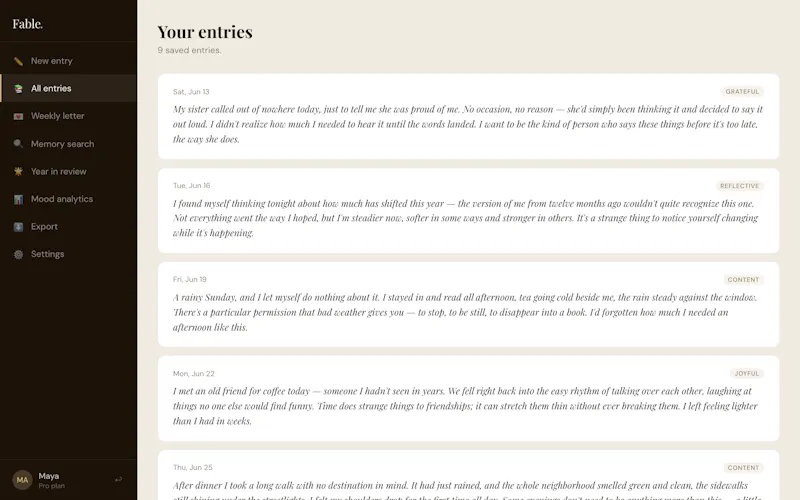 Fablejournal screenshot 6