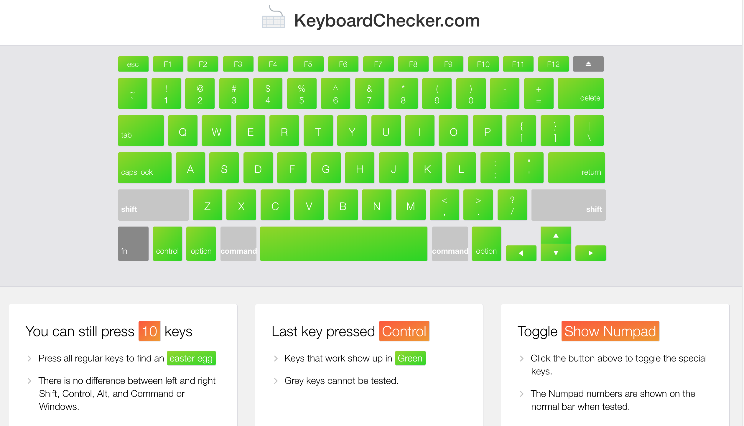 Keyboard Checker Product Information, Latest Updates, and Reviews