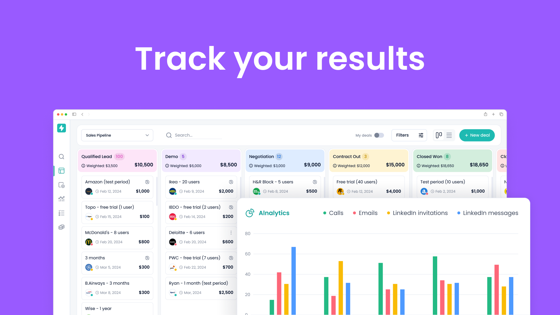 Chrono - All-in-One verkoopautomatiseringsplatform voor B2B-verkoopteams media 6