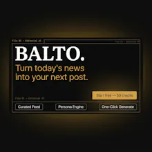 Balto. Build gallery image