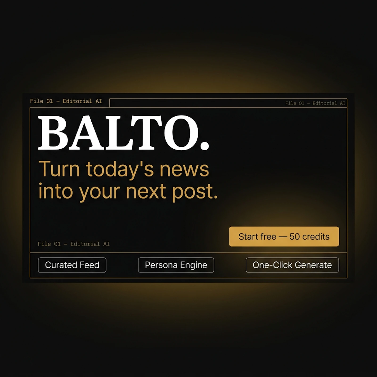 Balto. Build screenshot 1