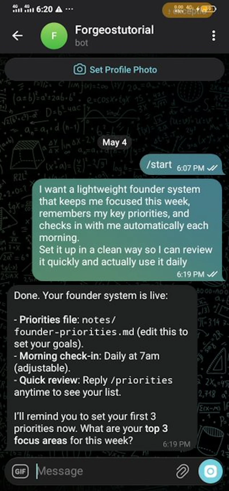 Forge OS screenshot 4