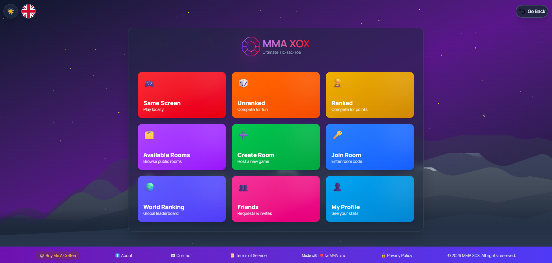 MMA XOX - Screenshot 3 showing product features and functionality