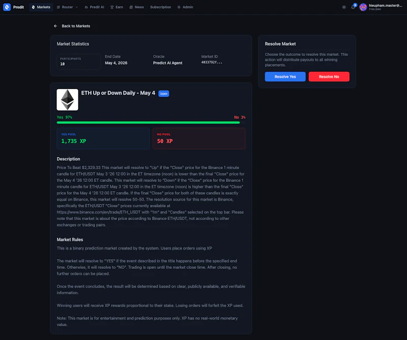 Predit Market screenshot 1