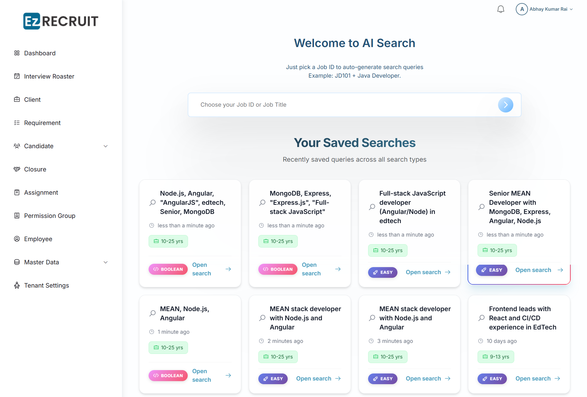 EzRecruit gallery image