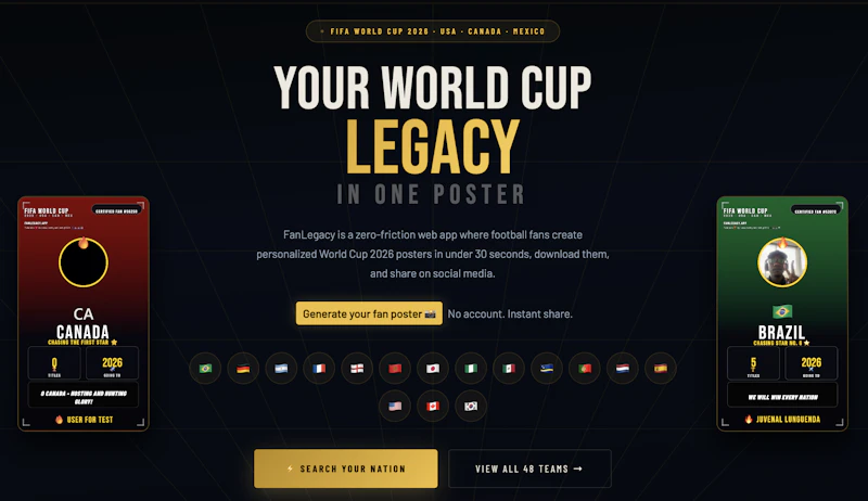 FanLegacy screenshot 2