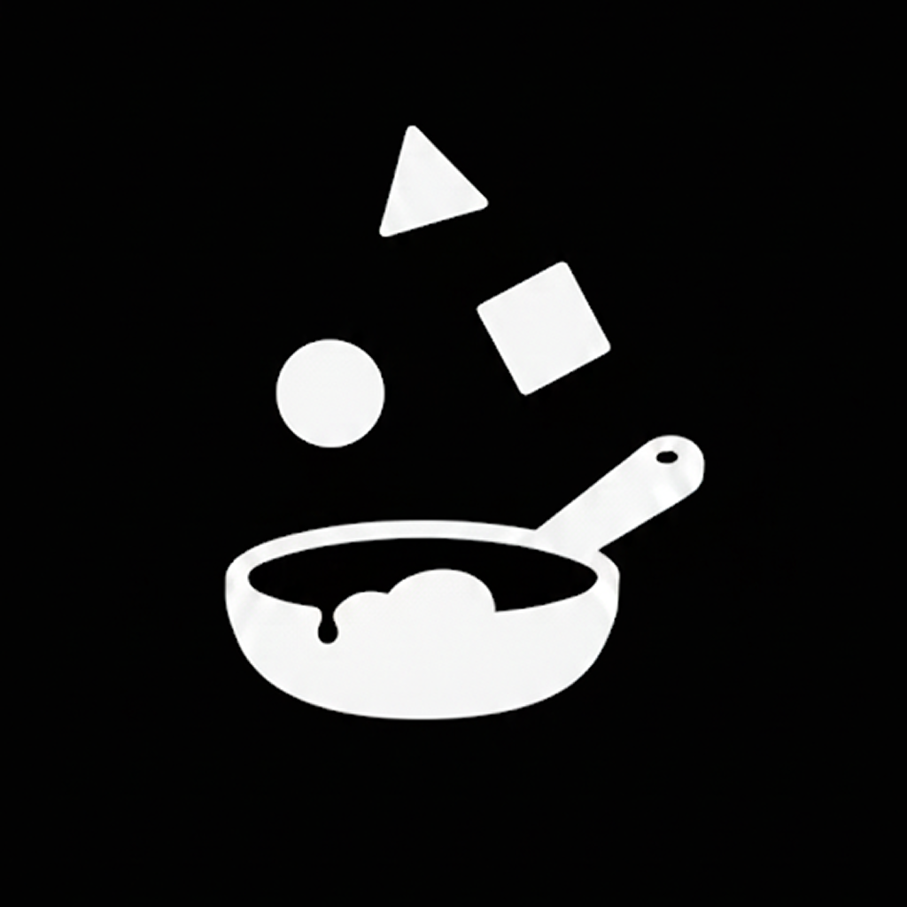 DropCook - Product Hunt launch logo and brand identity