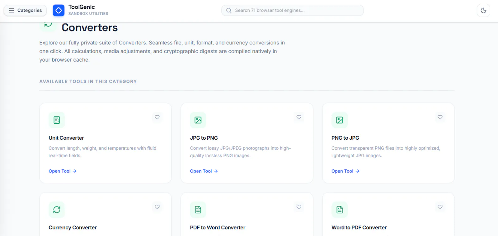 ToolGenicHub — Free Online Utility Tools screenshot 5