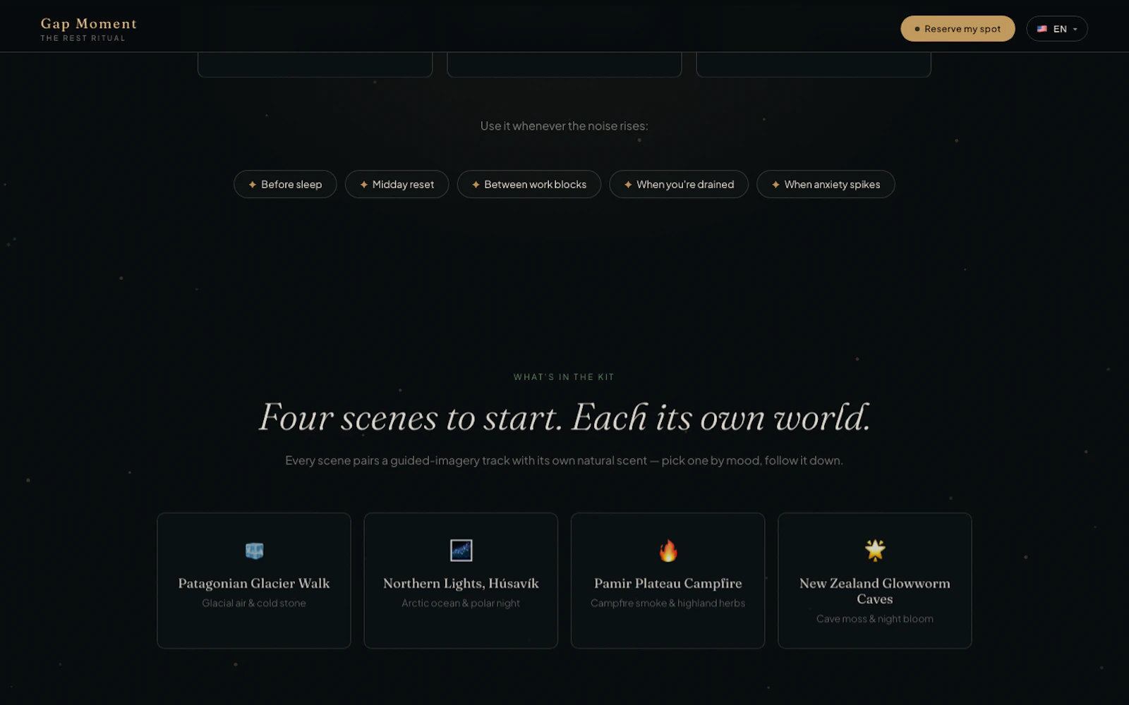 Gap Moment screenshot 1