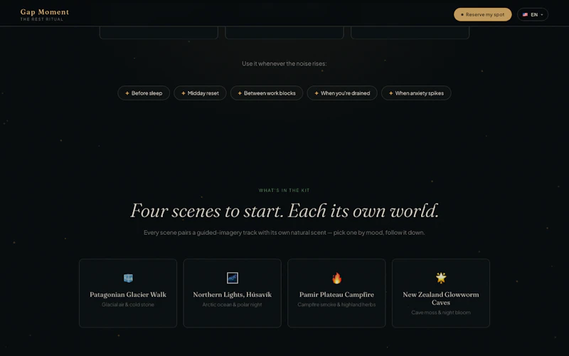 Gap Moment screenshot 1