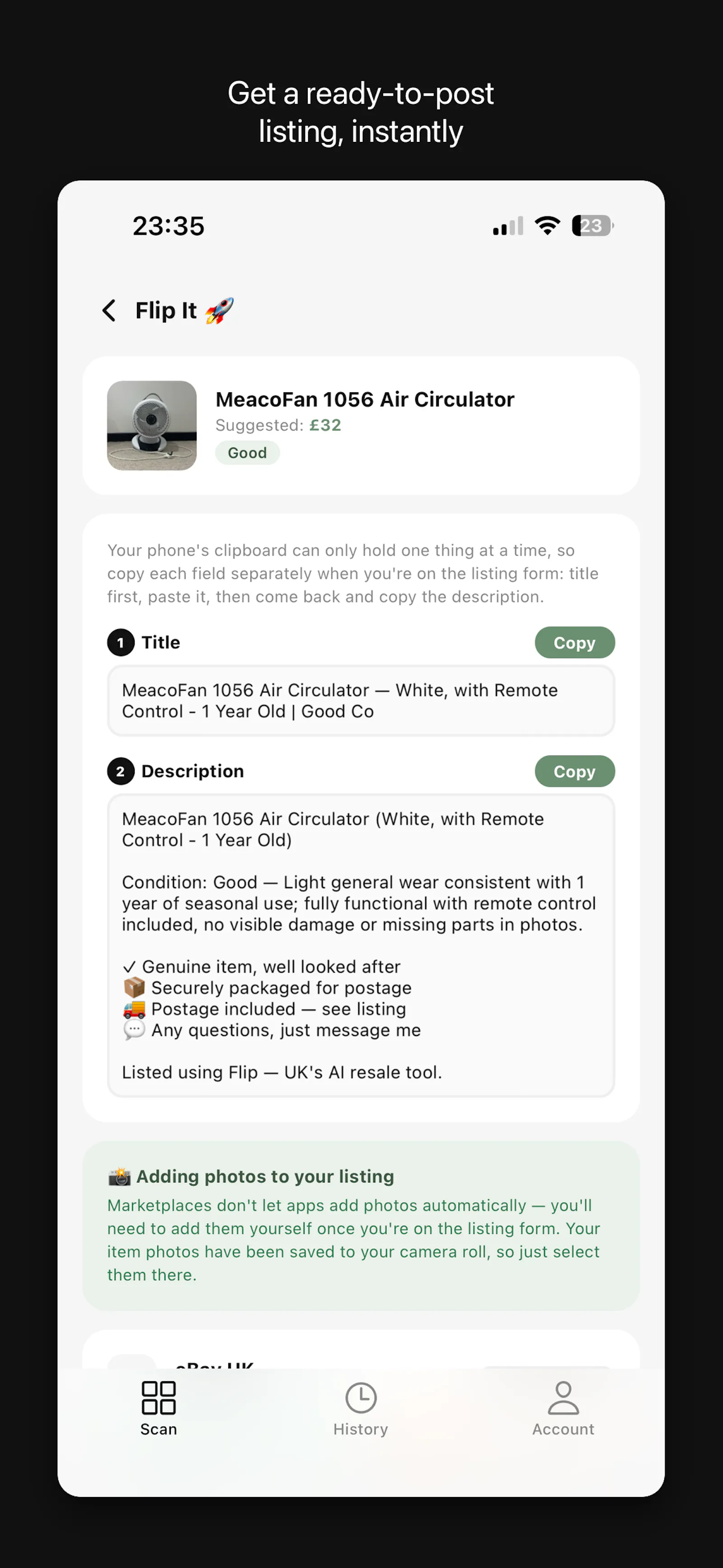 Flip Launch! screenshot 3