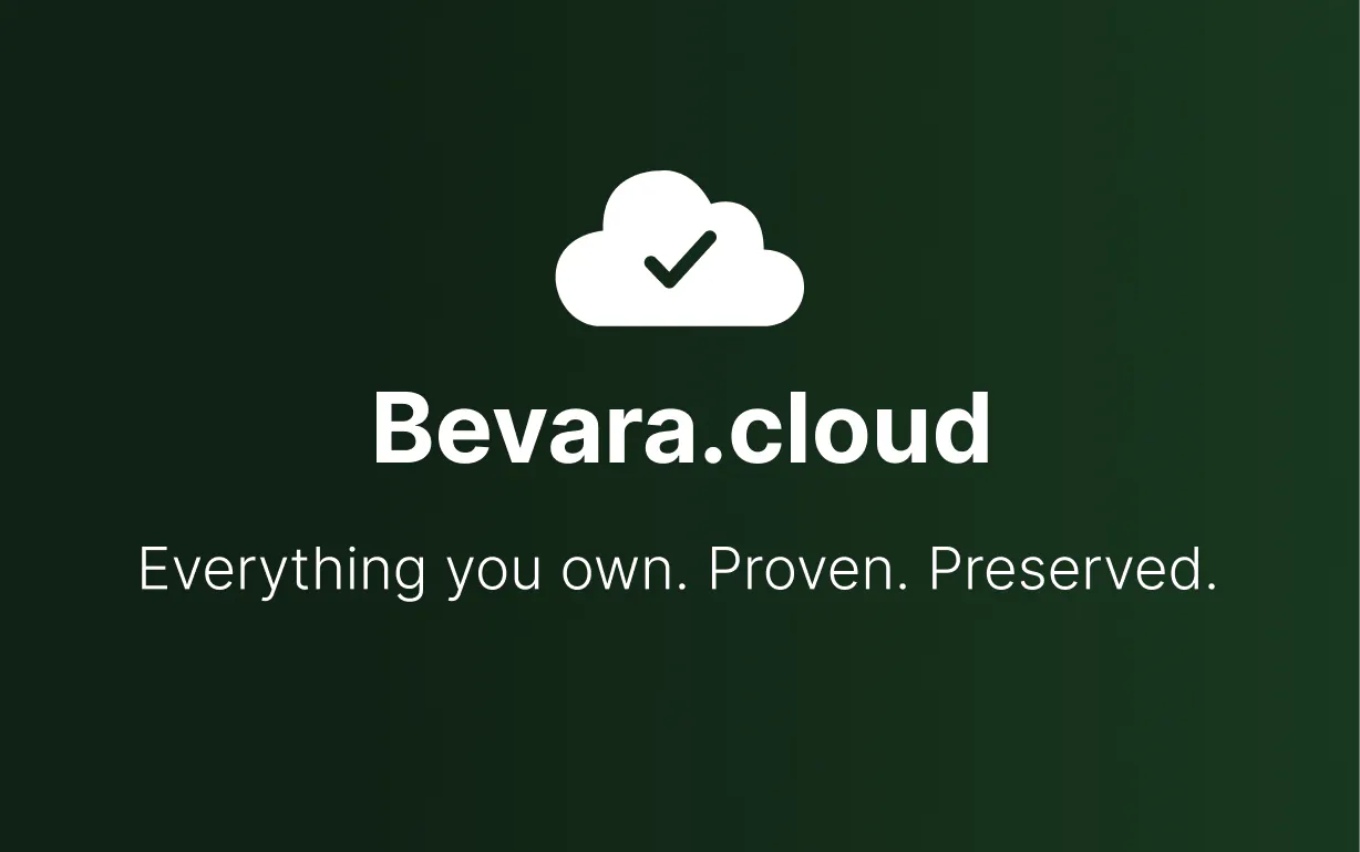 Bevara.cloud 제품 배너