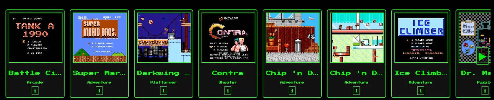 Média Dendy Portal - Jeux rétro en ligne - Dendy Portal - Jeux gratuits classiques Dendy / NES en ligne. 2