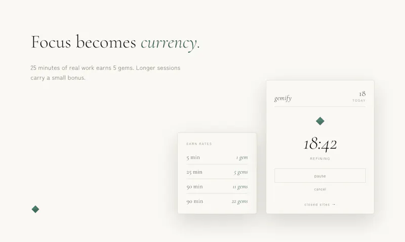 Gemify screenshot 3