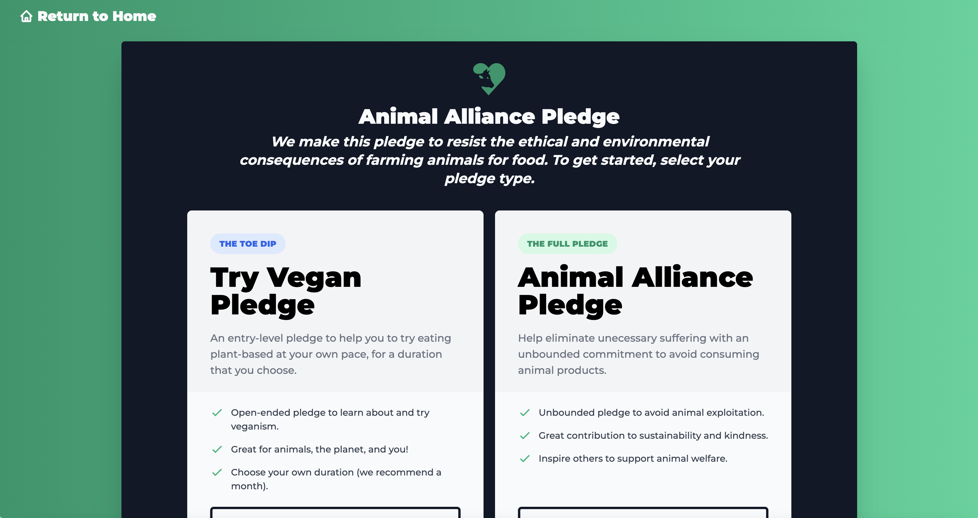 Animal Alliance Pledge - Product Information, Latest Updates, and Reviews  2023 | Product Hunt