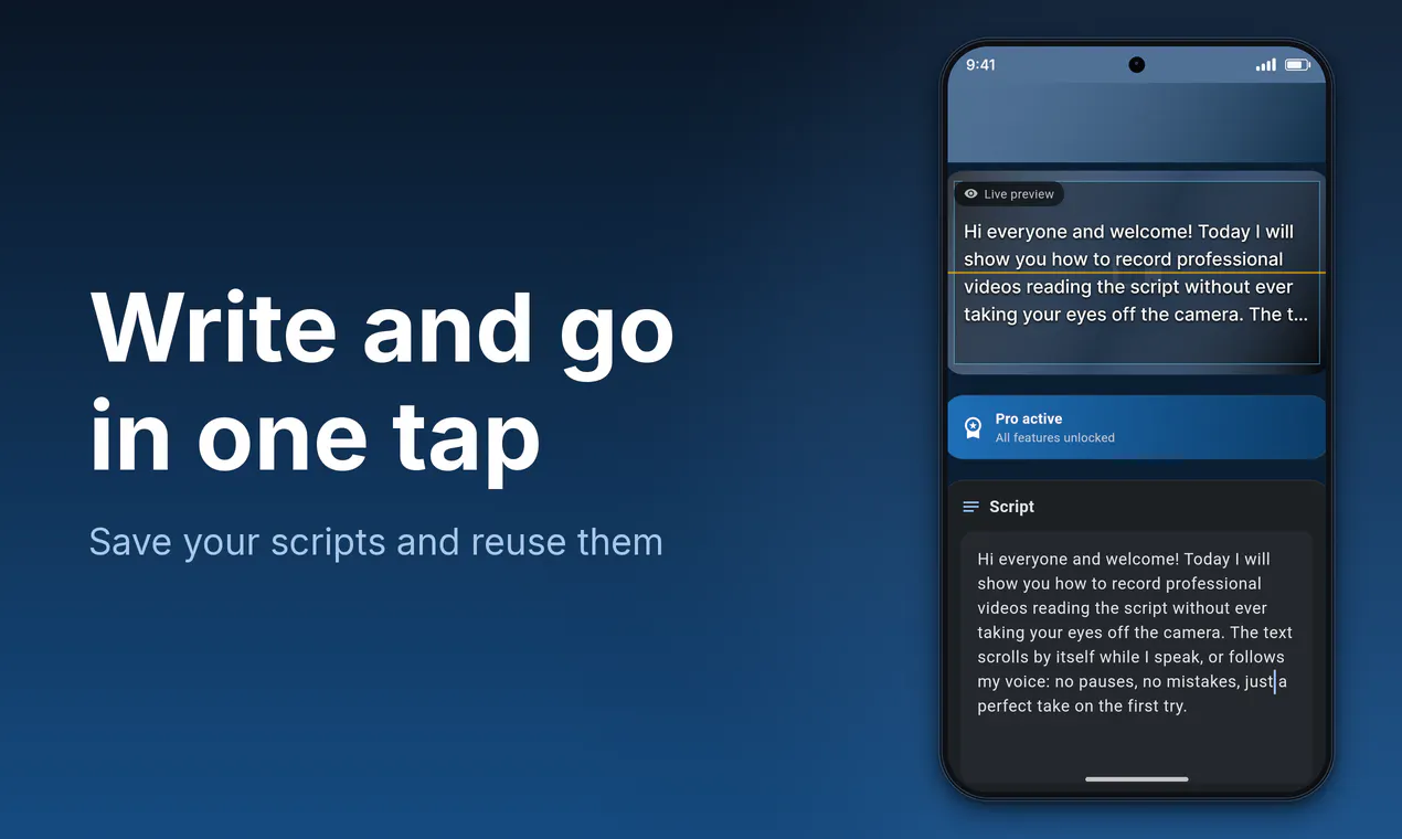Teleprompter gallery image