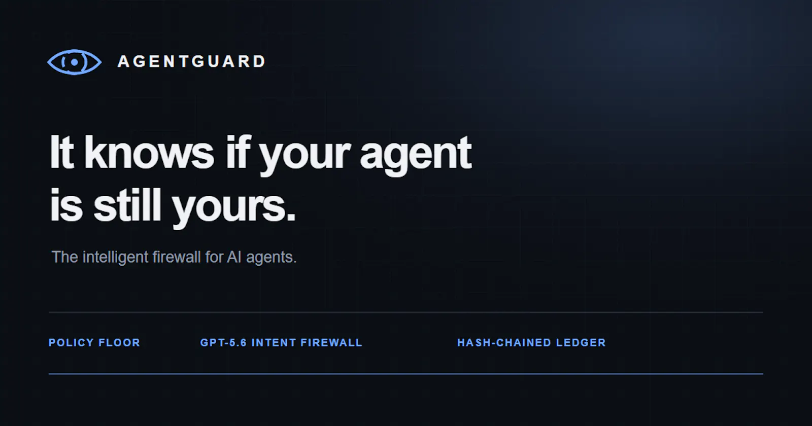 AgentGuard screenshot 2