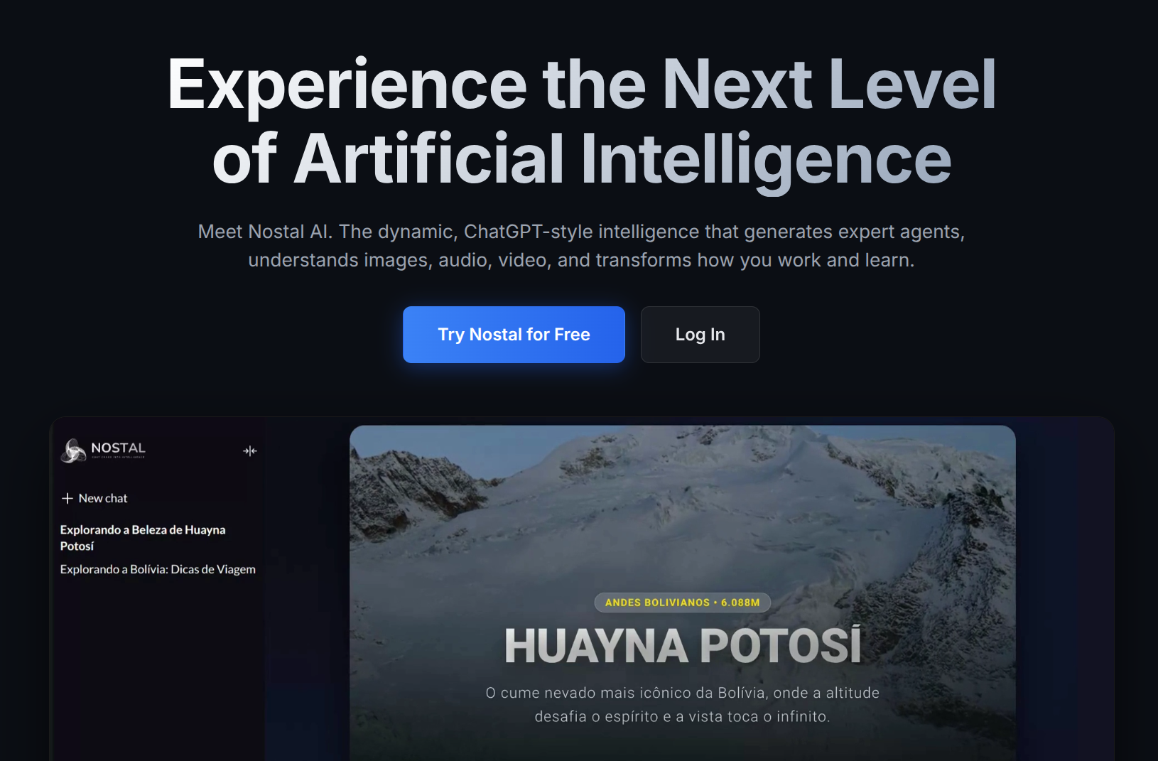 Nostal Chat - Screenshot 2 showing product features and functionality
