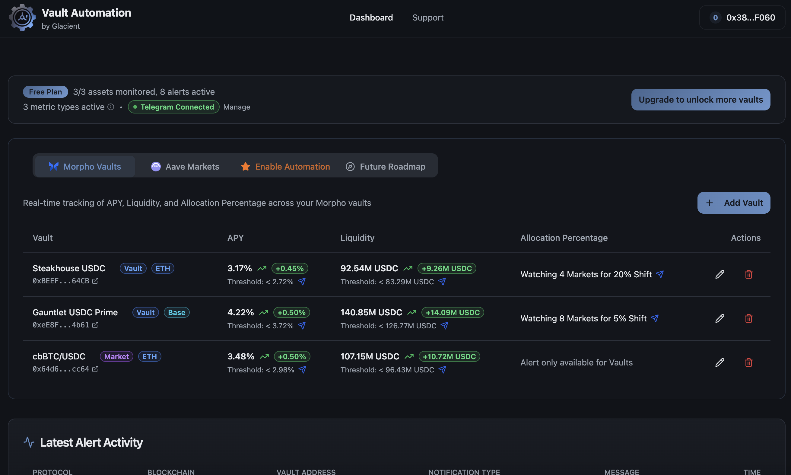 Vault Automation XYZ - Screenshot 2 showing product features and functionality