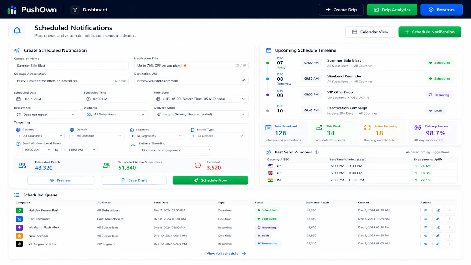 PushOwn screenshot 4
