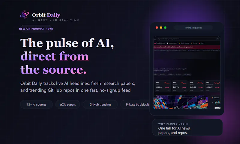 Orbit Daily screenshot 2