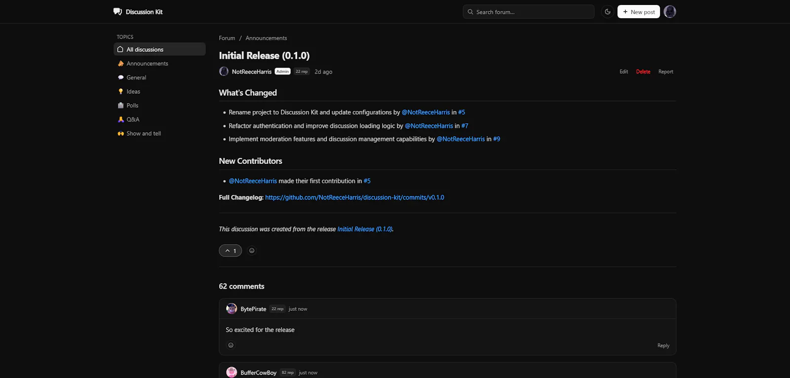 Discussion Kit screenshot 4