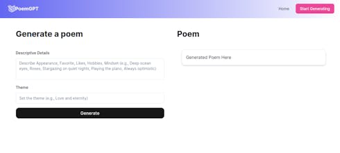 PoemGPT gallery image