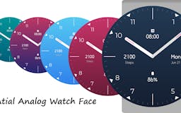 Essential Analog Watch Face media 1