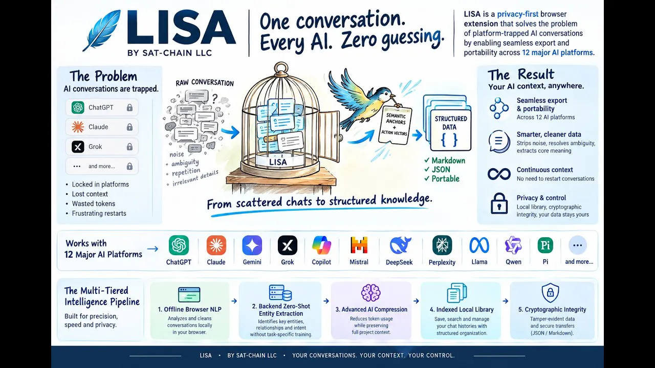 LISA AI Chat Exporter/Library gallery image