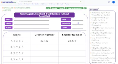 Dworksheets gallery image