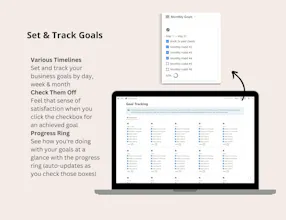CRM Tracker Notion Template gallery image