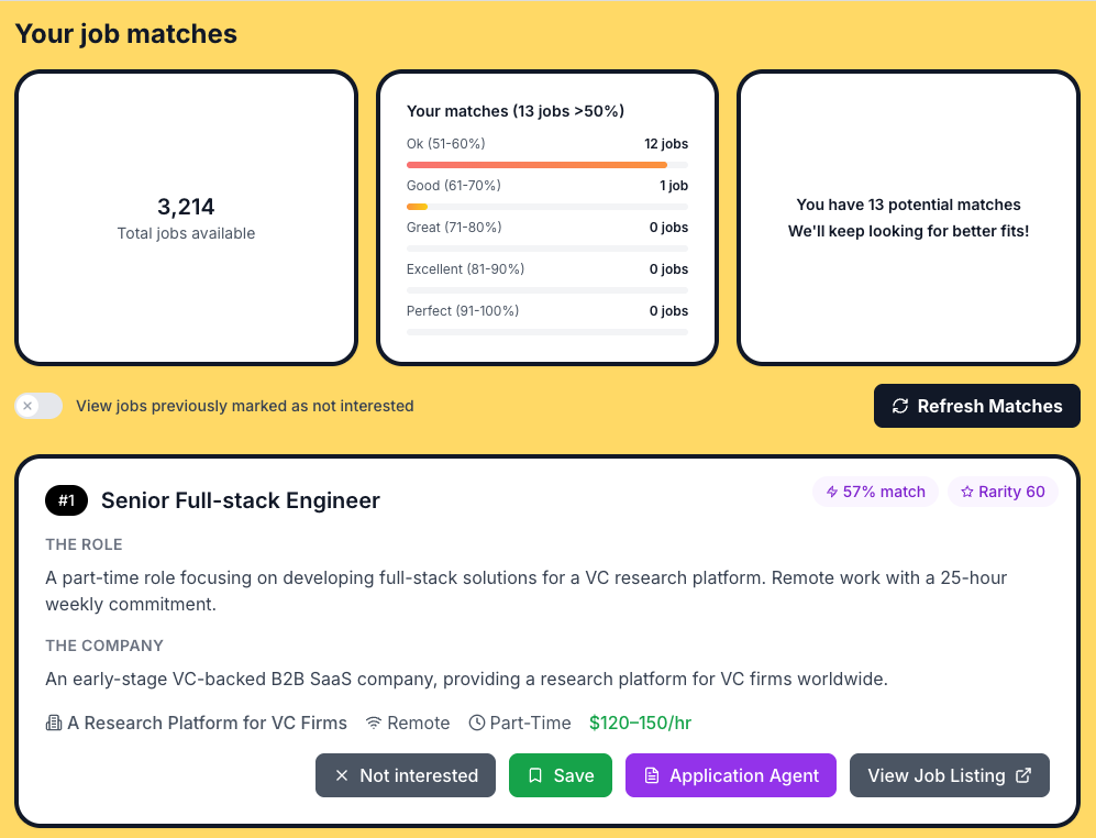 Job Squad - Screenshot 4 showing product features and functionality