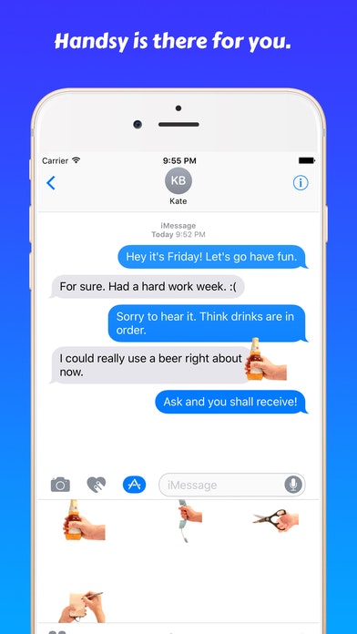 Handsy • Stickers for iMessage gallery image
