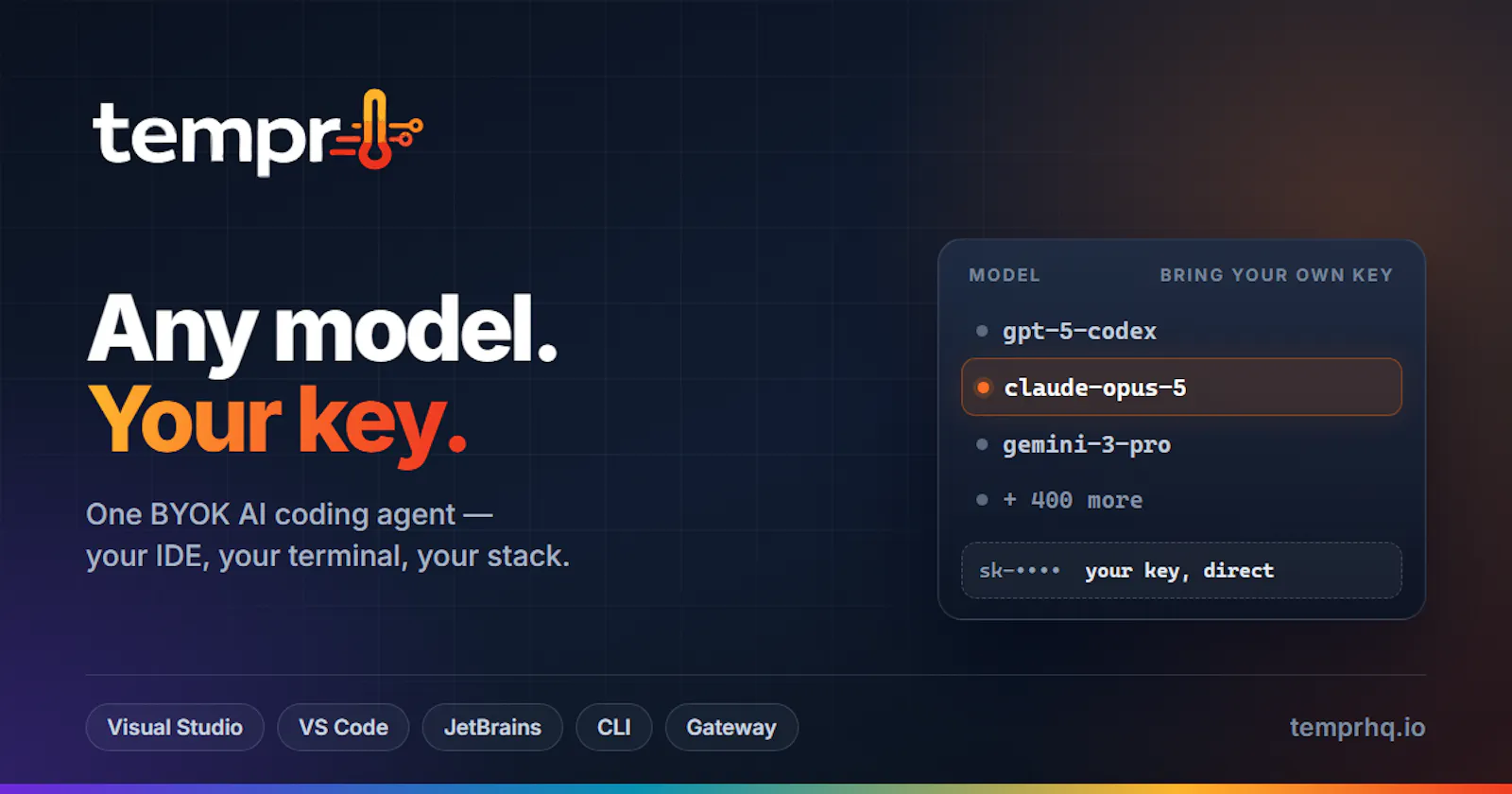 Tempr Gateway screenshot 1