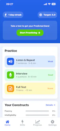 TOEFL Speaking Practice & AI App gallery image