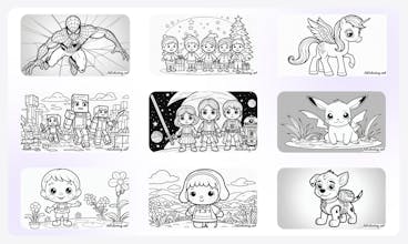 AiColoring.Art gallery image