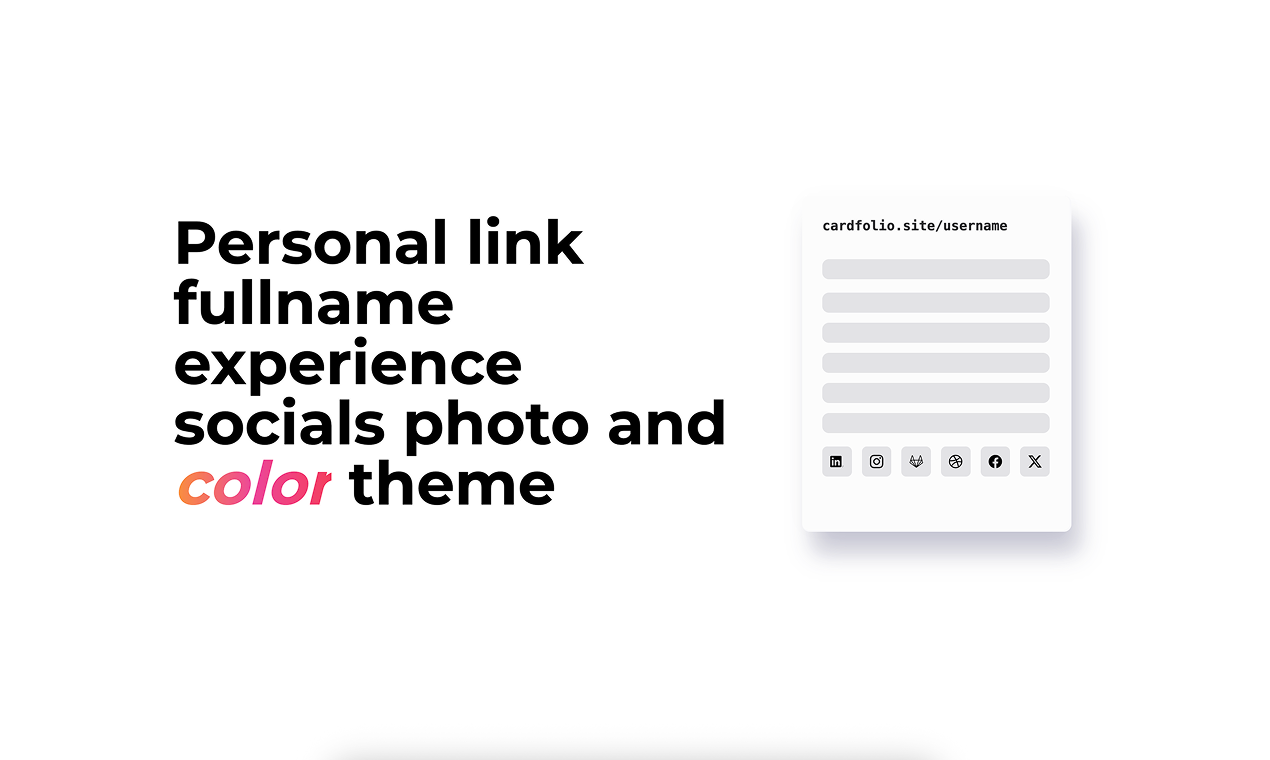 Cardfolio gallery image