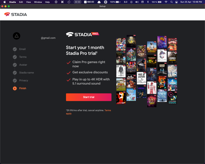 Stadia For Mac: Desktop App  gallery image