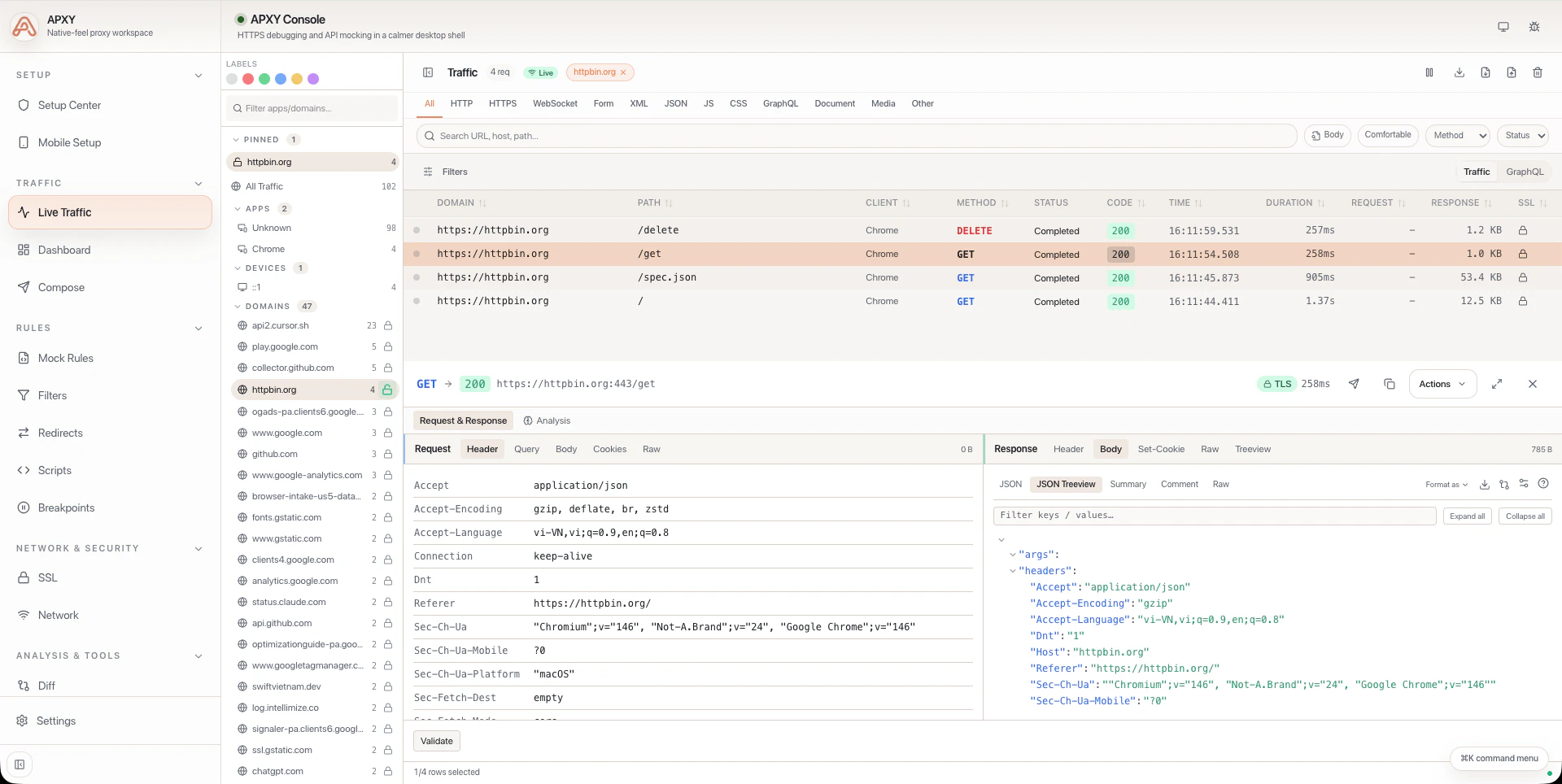 APXY - Agent Proxy  screenshot 1