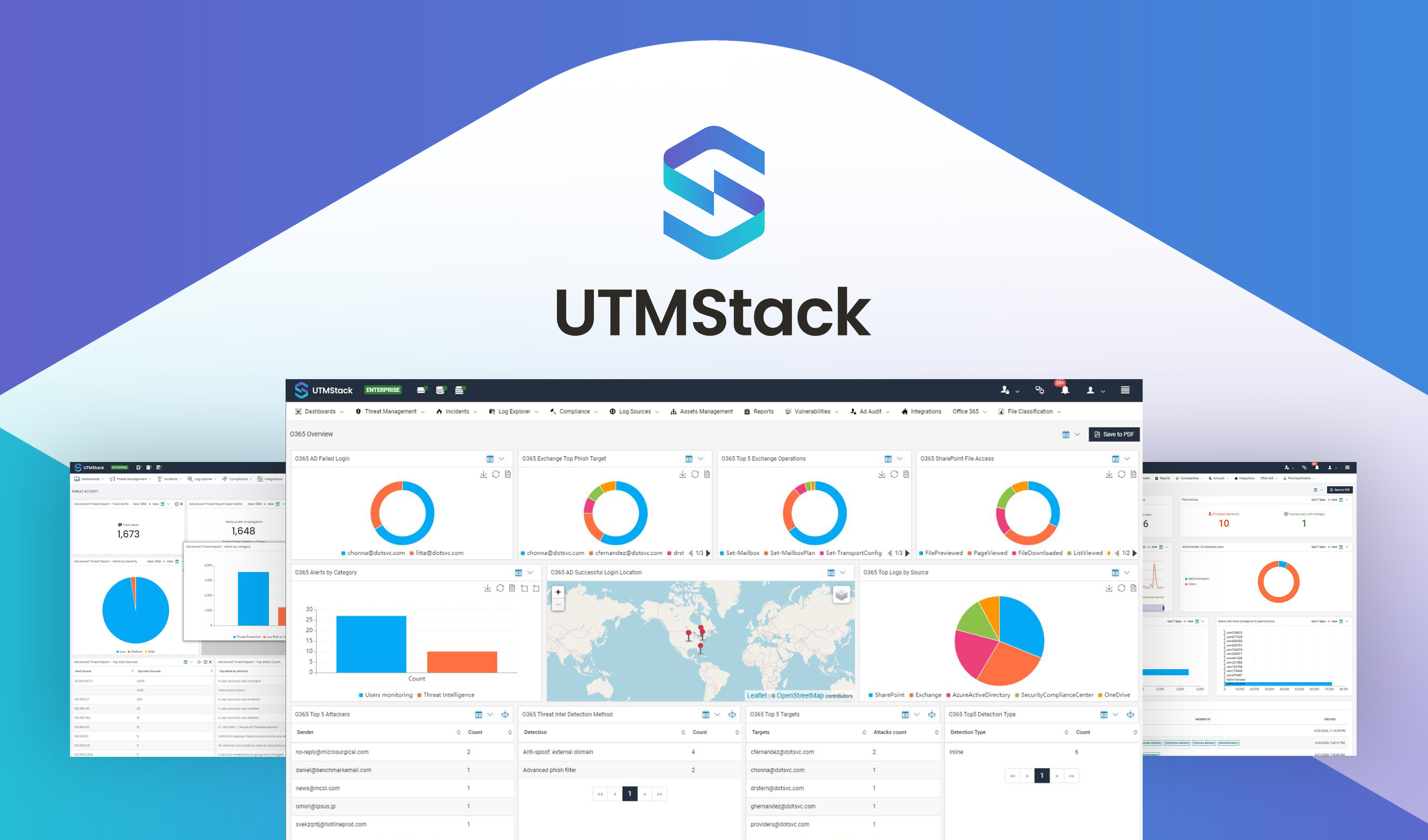 Utmstack - 위협 관리 및 SIEM은 위협 인텔리전스에 의해 구동됩니다 미디어 2