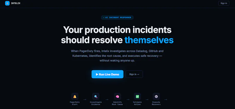 Intelix screenshot 1
